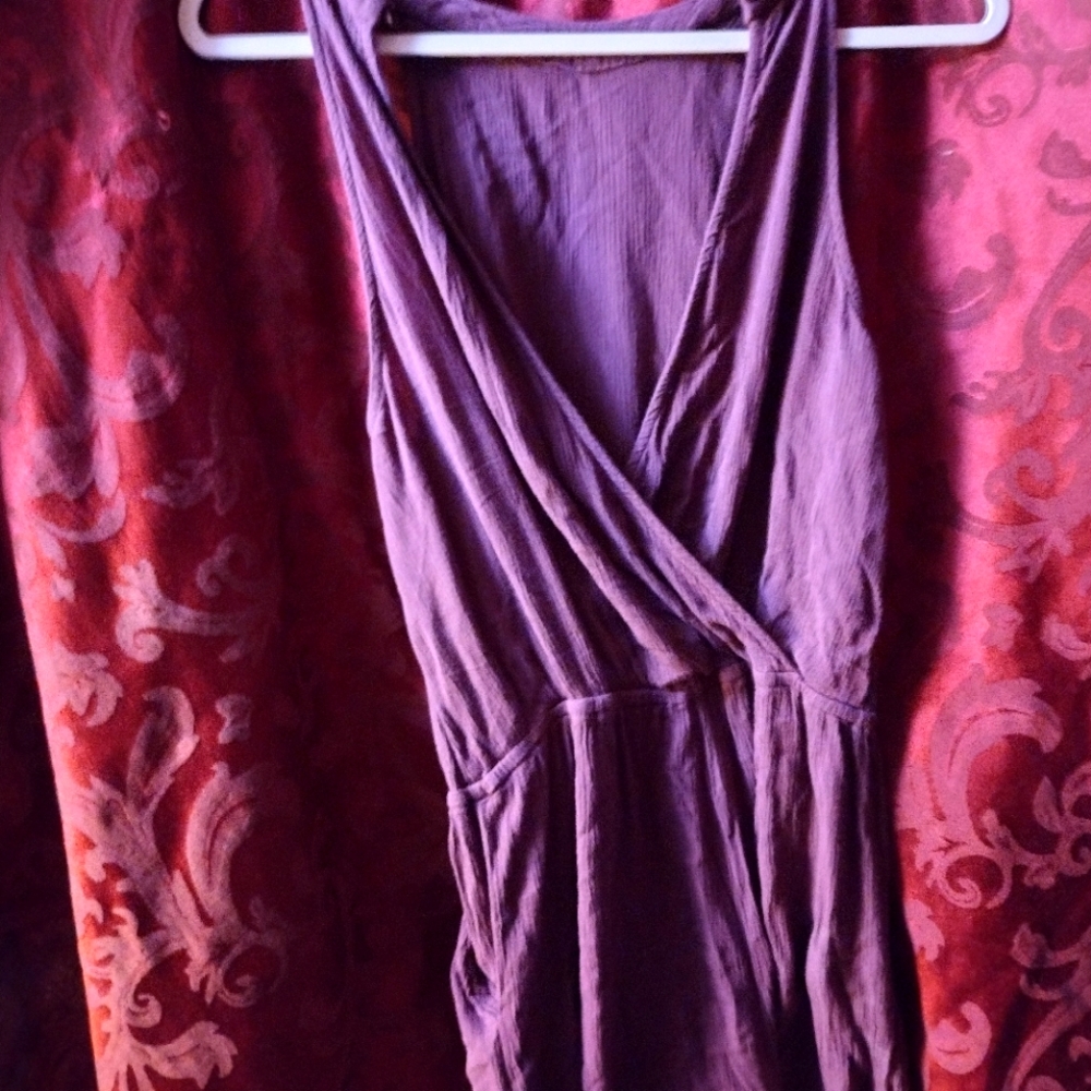 Purple romper